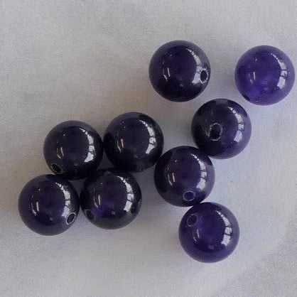 Ronde 8 - Améthyste deyed (10 pces)