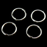 Anneau Argent Sterling 9 mm (1 pce)