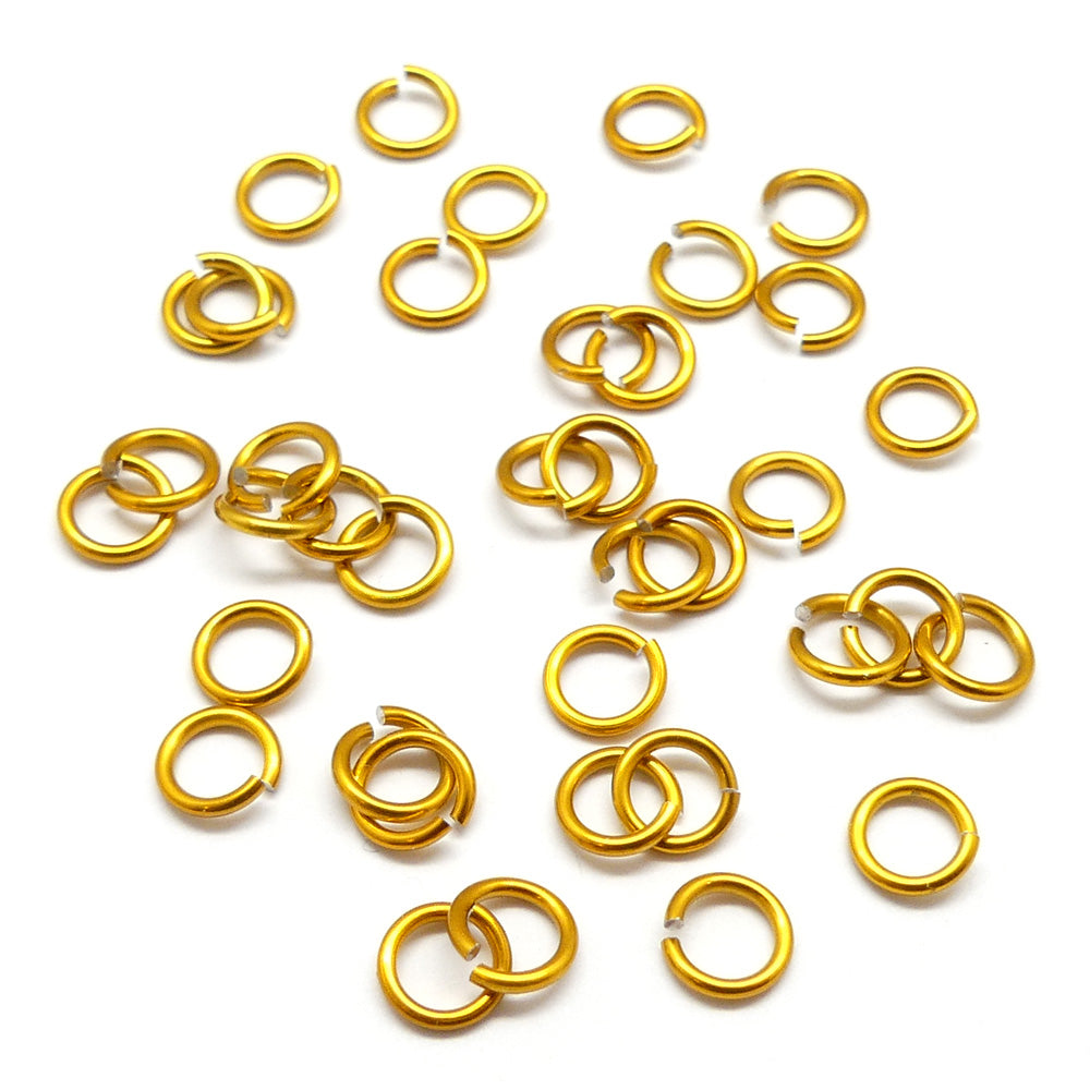 Anneau 20G / 5 mm - Orange (10 pces)