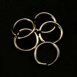 Anneau 16G / 9 mm - Champagne (20 pces)