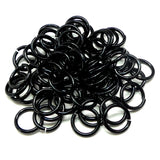Anneau 16G / 9 mm - Noir (20 pces)