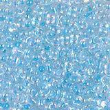 Perle de Crystal Miyuki Berry Scintillante Glacier Blue Lined Crystal AB (4g