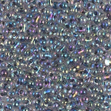 Perle de Crystal Miyuki Berry Noir Lined Crystal AB (4g)