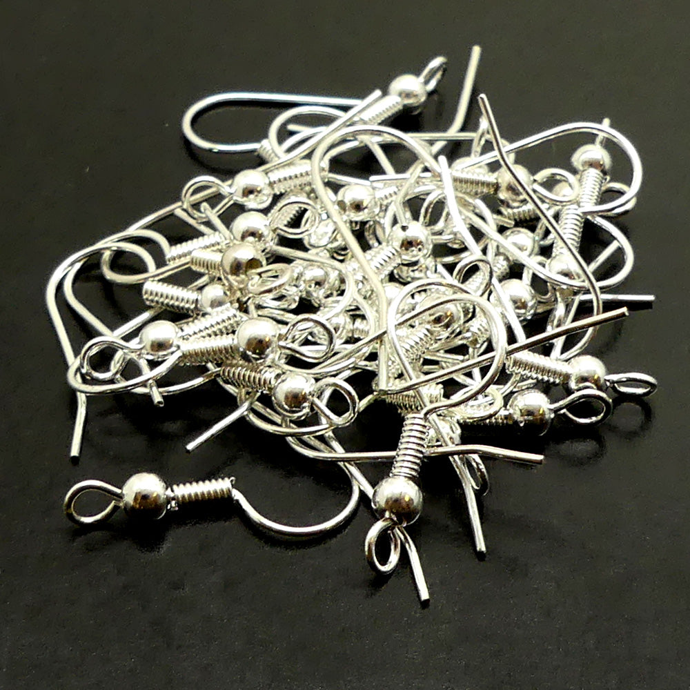 Clou argent 10 mm (par paire)