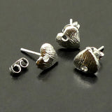 Clou Coeur argent (par paire)