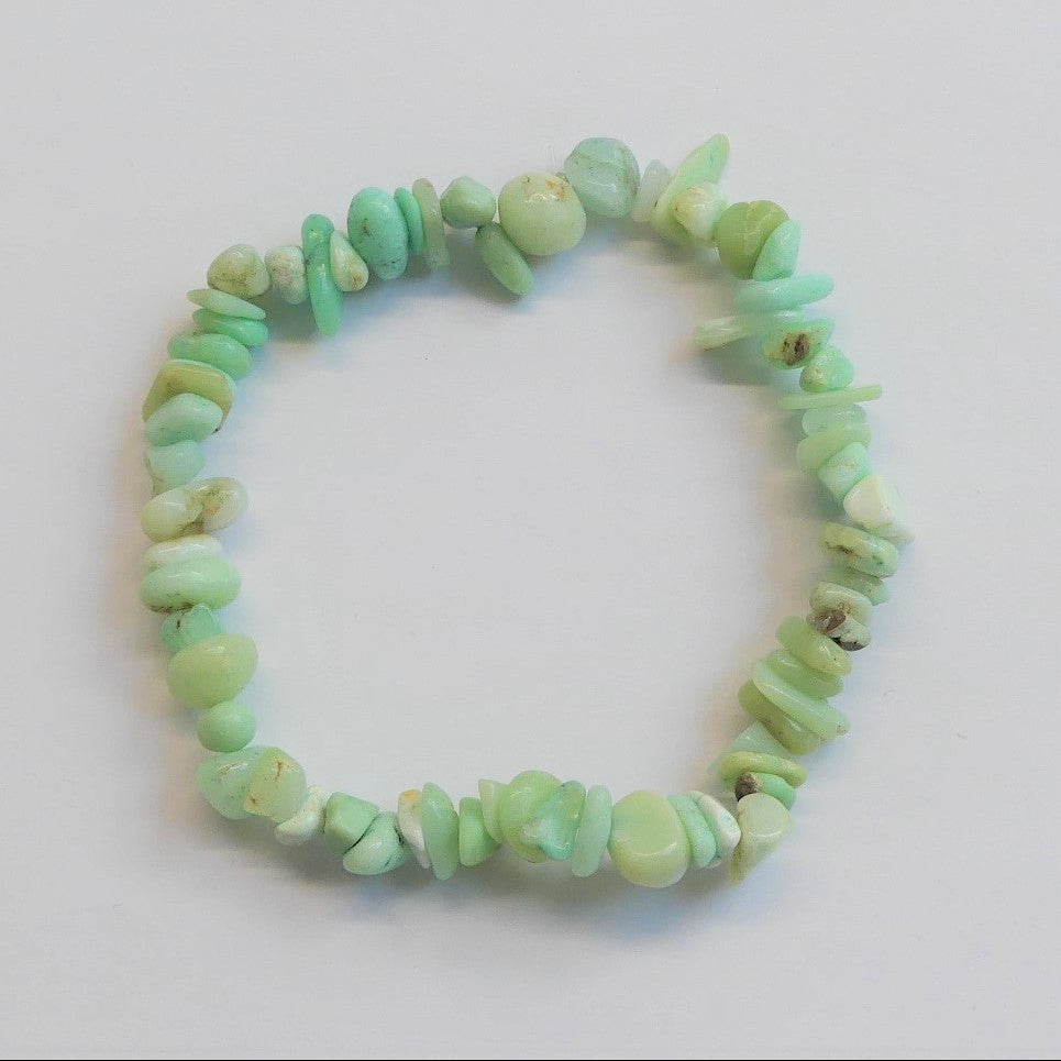 Bracelets en perles de Chrysoprase naturelles -  1pièce
