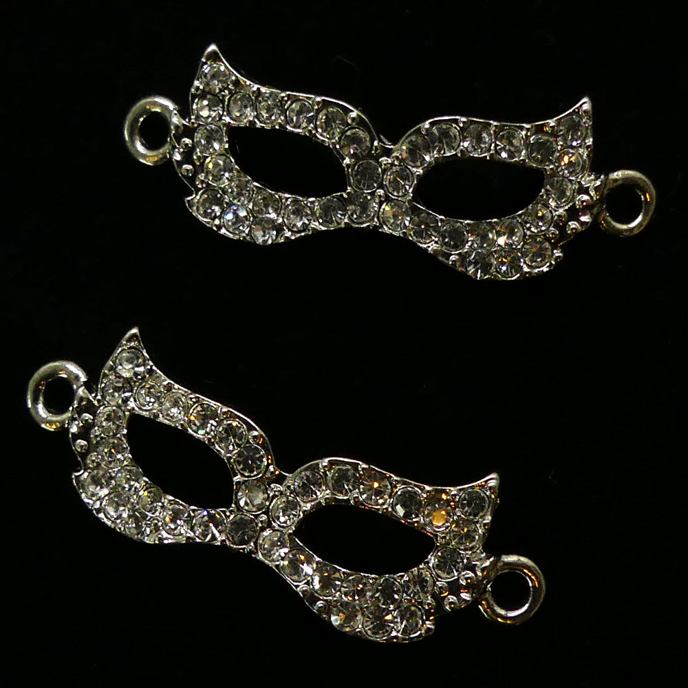 Liens - Masque charme argenté (1pce)