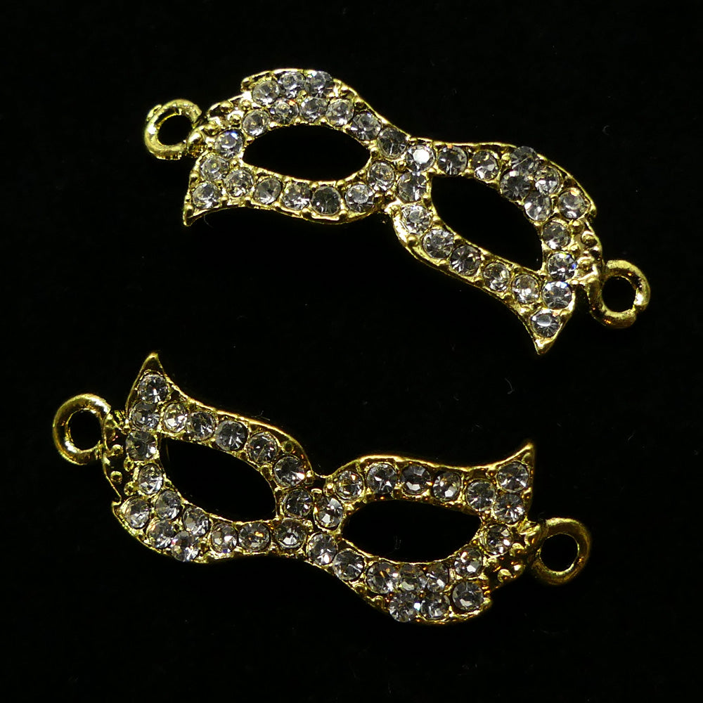 Liens - Masque charme doré (1pce)