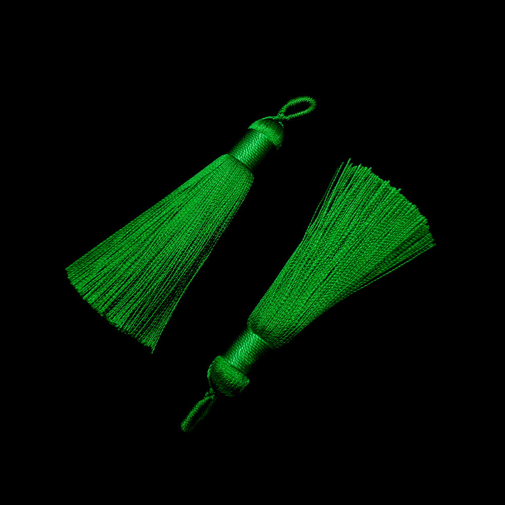 Pompon - Vert citron (1 pce)