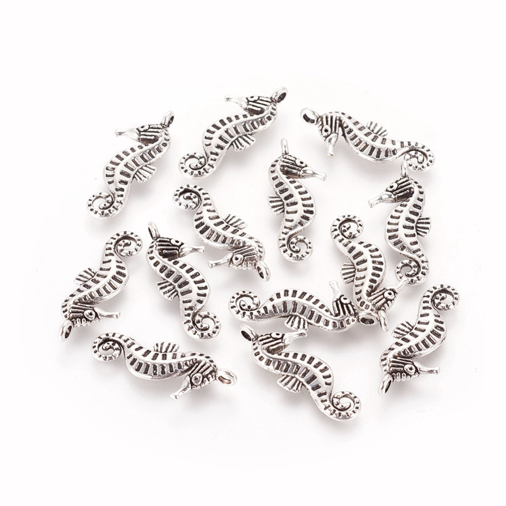 Charms - "Hippocampe"- Argent antique (1pce)