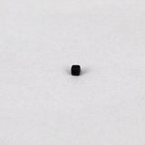 Perle carrée Miyuki - Noir Mat  (1.8mm)