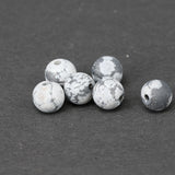 Ronde 6 - Obsidienne flocon de neige