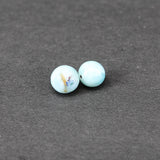 Ronde 6- Larimar naturelle (10 pces)