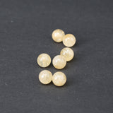Ronde 8 -  Citrine naturelle (10 pces)