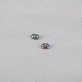 Perle de Crystal Miyuki Berry Transparent Gray Rainbow Luster (4)