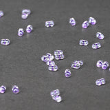 Perle de Crystal Miyuki Berry Scintillante doublée de violet (4g)