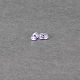 Perle de Crystal Miyuki Berry Scintillante doublée de violet (4g)