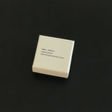 Boîte emballage cadeau blanc-noir 5 x 5 x 3.25 cm