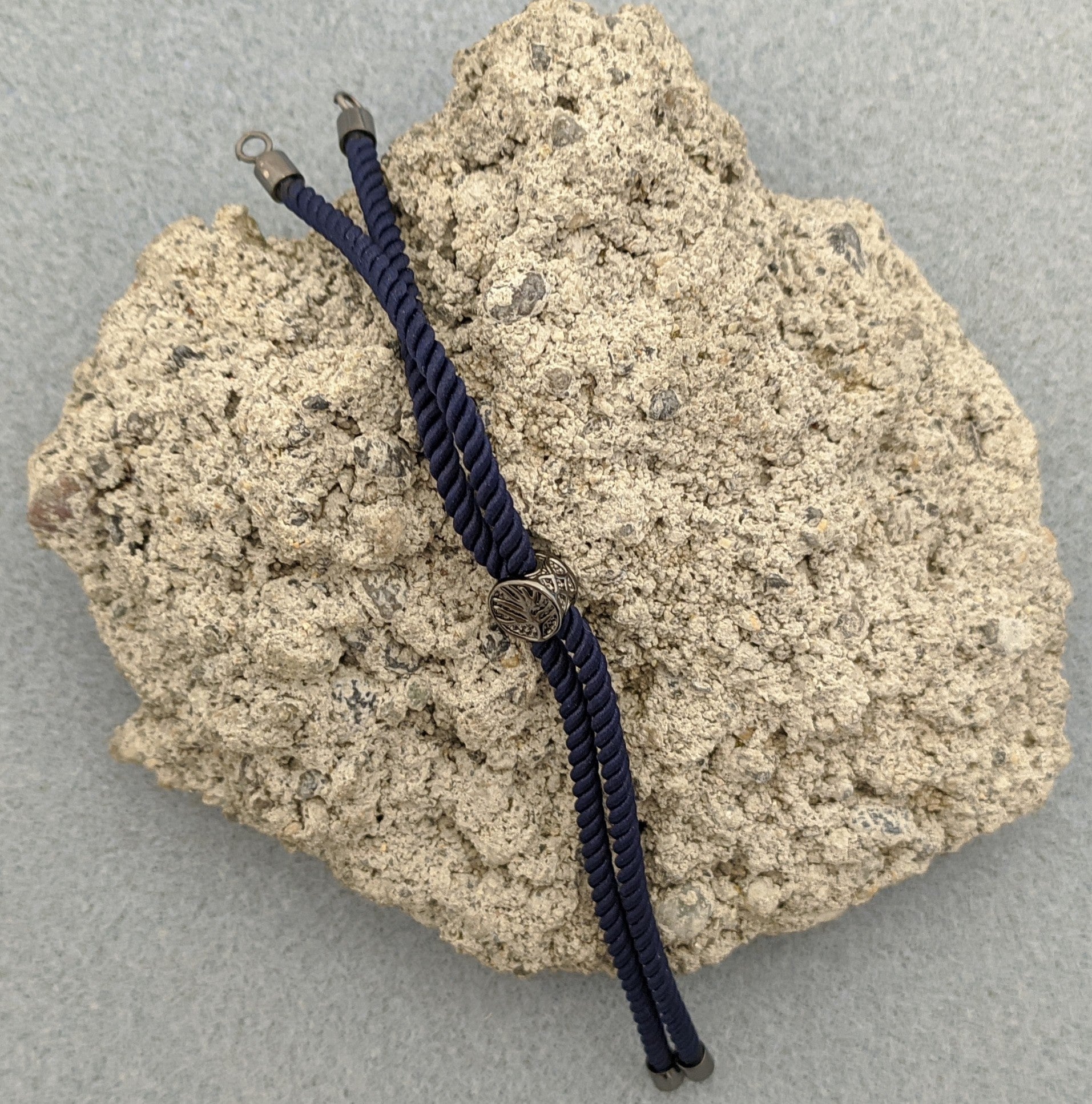 Bracelet en nylon - Bleu Marin (1 pce)