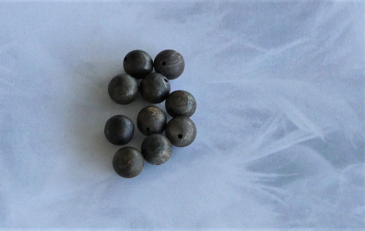 Ronde 10 - Bronzite naturelle (5 pces)