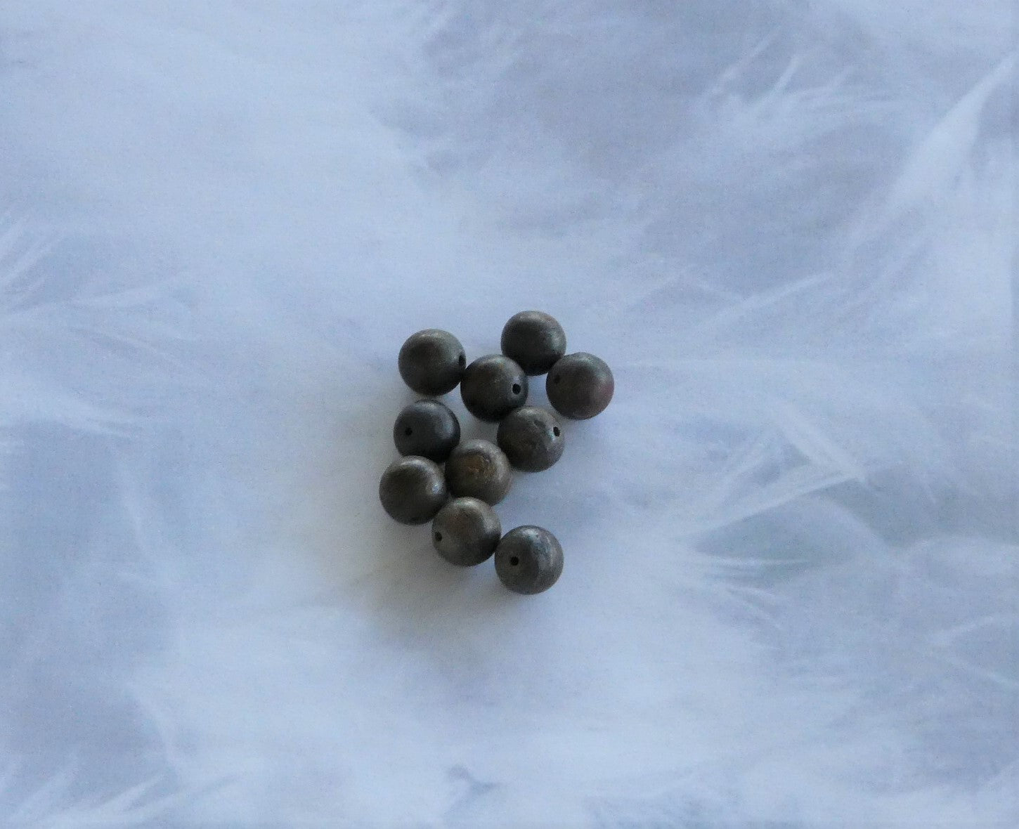 Ronde 10 - Bronzite naturelle (5 pces)