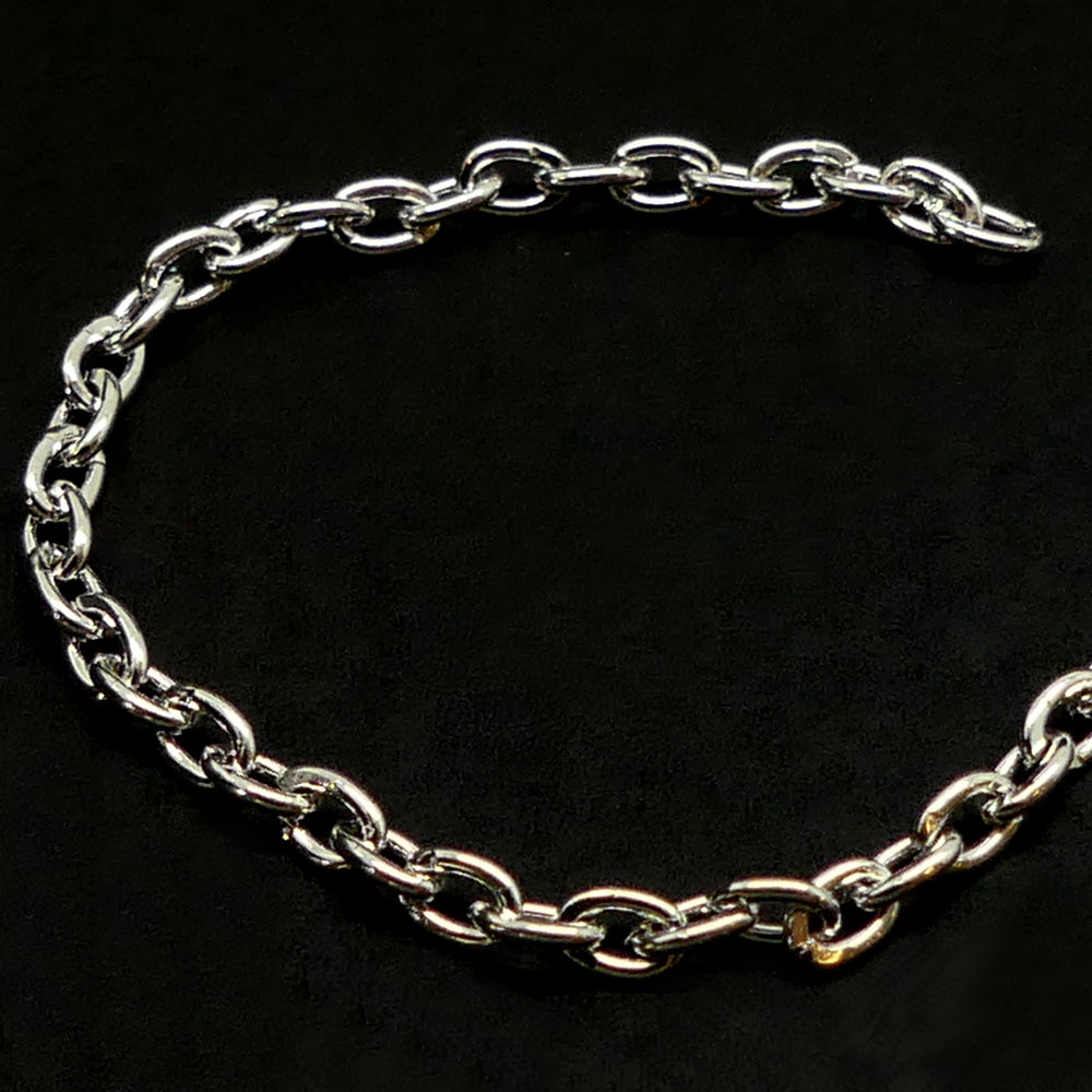 Chaîne Beadalon, petit cable, argentée (2 mètres)