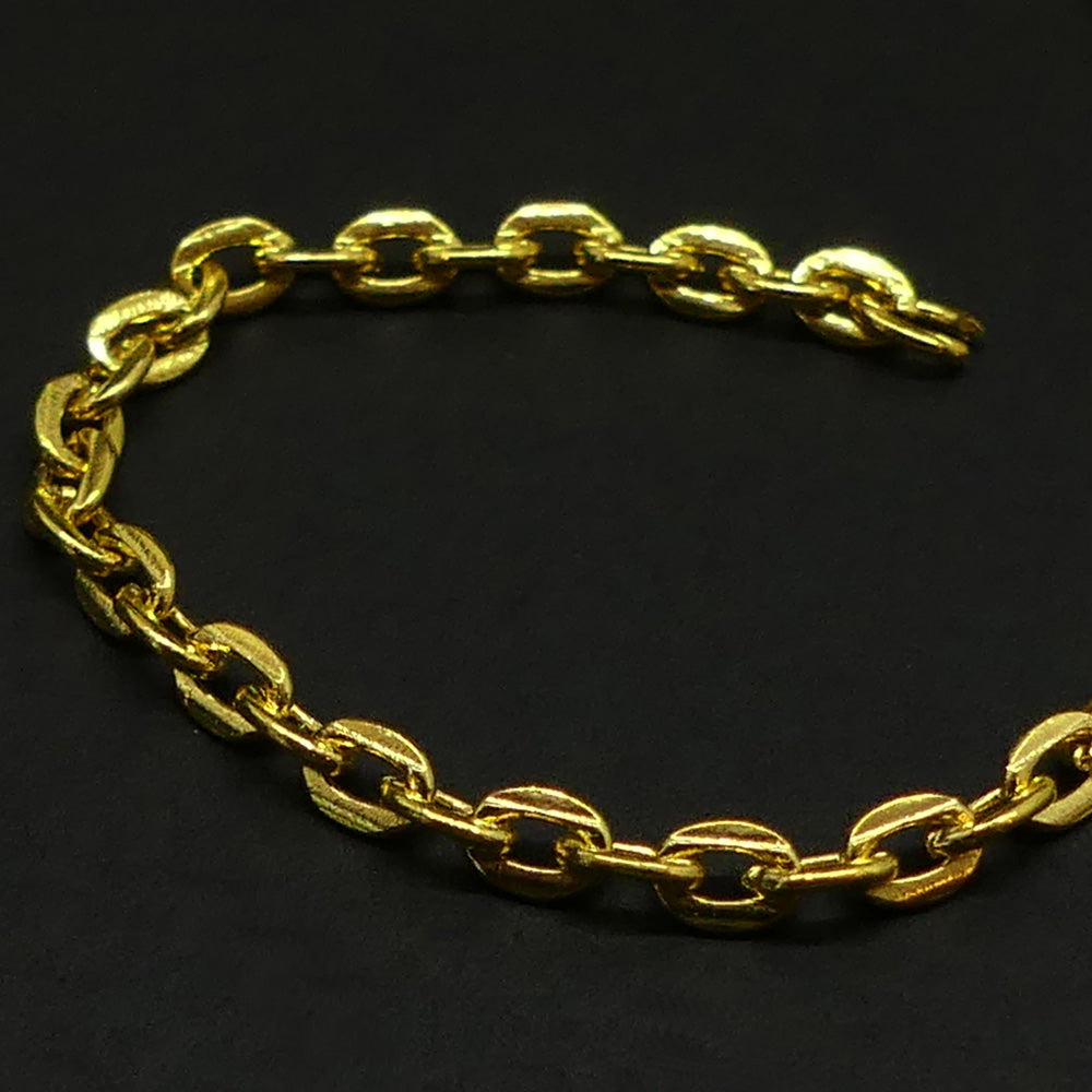 Chaîne Beadalon petite faucille dorée (à la pièce)