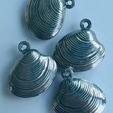 Pendentif coquille en acier inoxydable (1 pce)