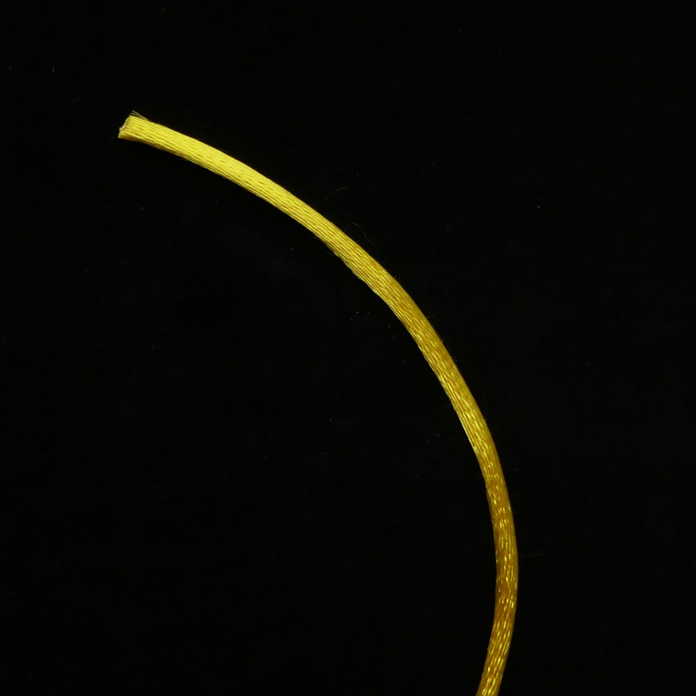 Cordon de satin - Gold 3 mm (3 mètres)