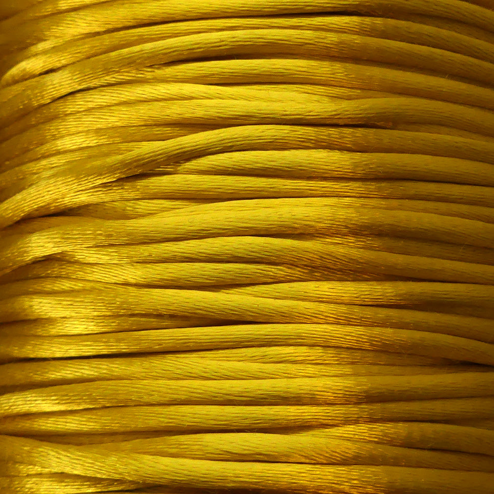Cordon de satin - Gold 3 mm (3 mètres)