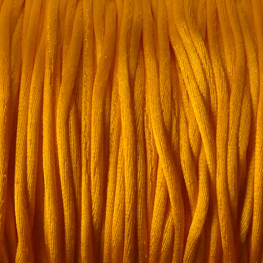 Cordon de nylon - Orange 1 mm (au mètre)