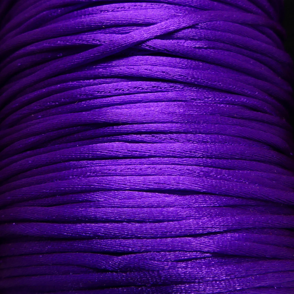 Cordon de nylon - Mauve 1 mm (au mètre)