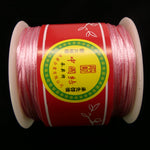 Cordon de nylon - Rose 1 mm (au mètre)