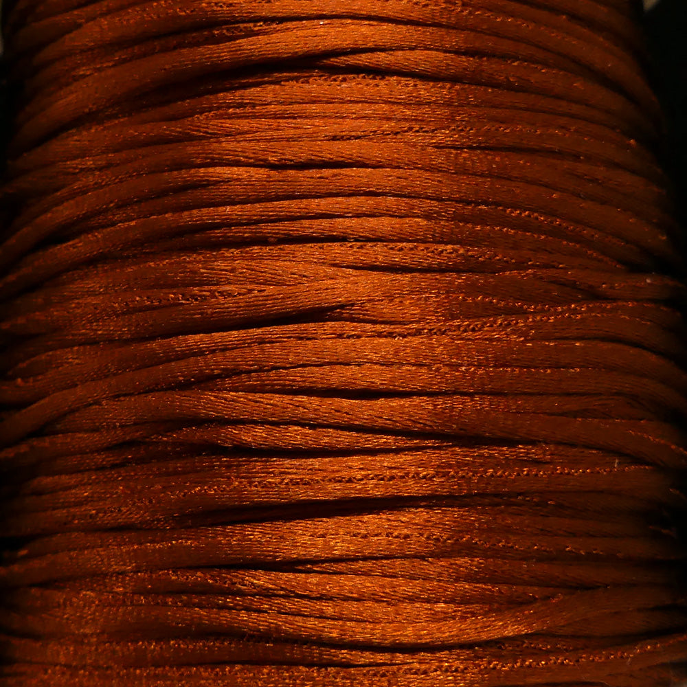 Cordon de nylon - Marron 1 mm (au mètre)