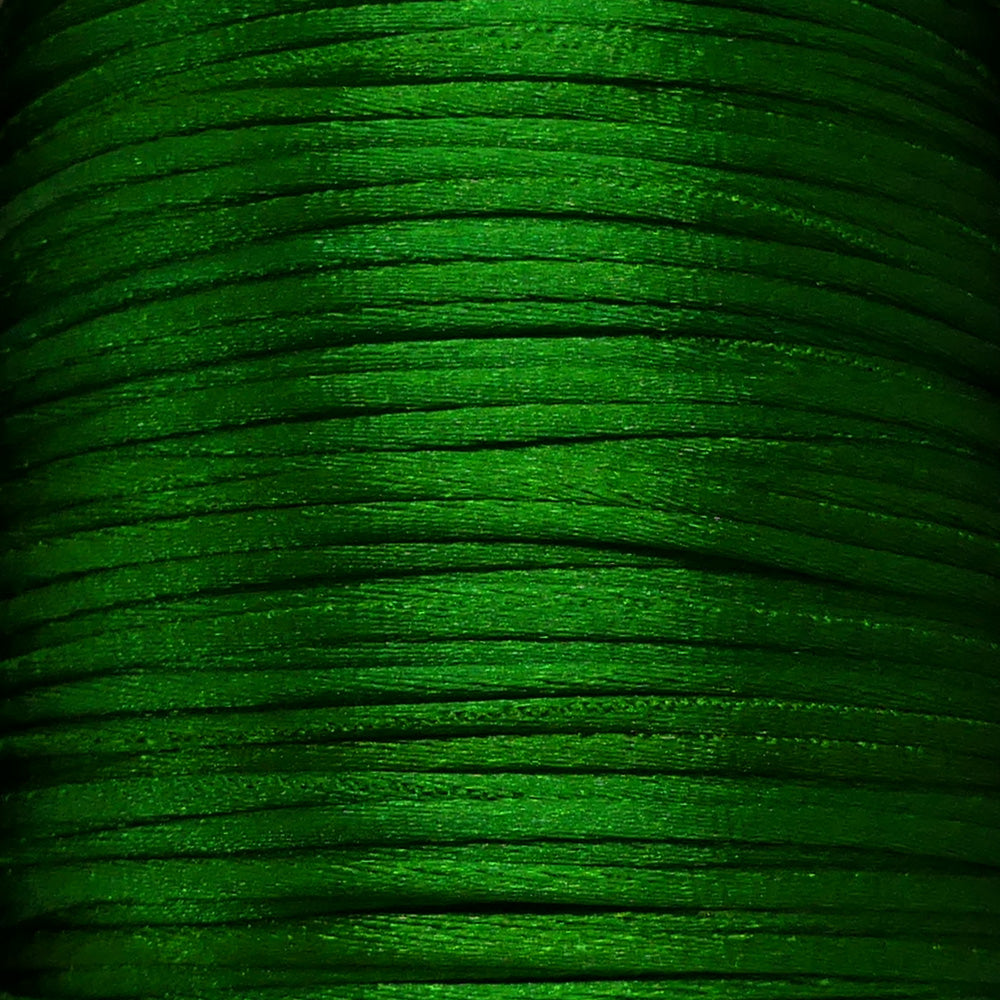 Cordon de nylon - Vert 1 mm (au mètre)