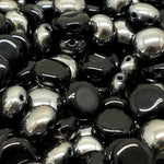 Preciosa Candy 8 - opaque noir Chrome Half (20 pces)