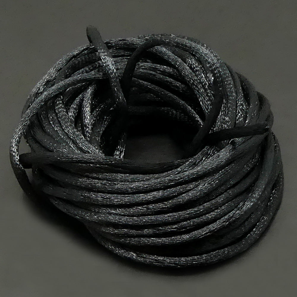 Cordon de nylon - Noir 2 mm (5 mètres)