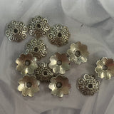 Couvre-perle Fleur style tibet (6 pces)