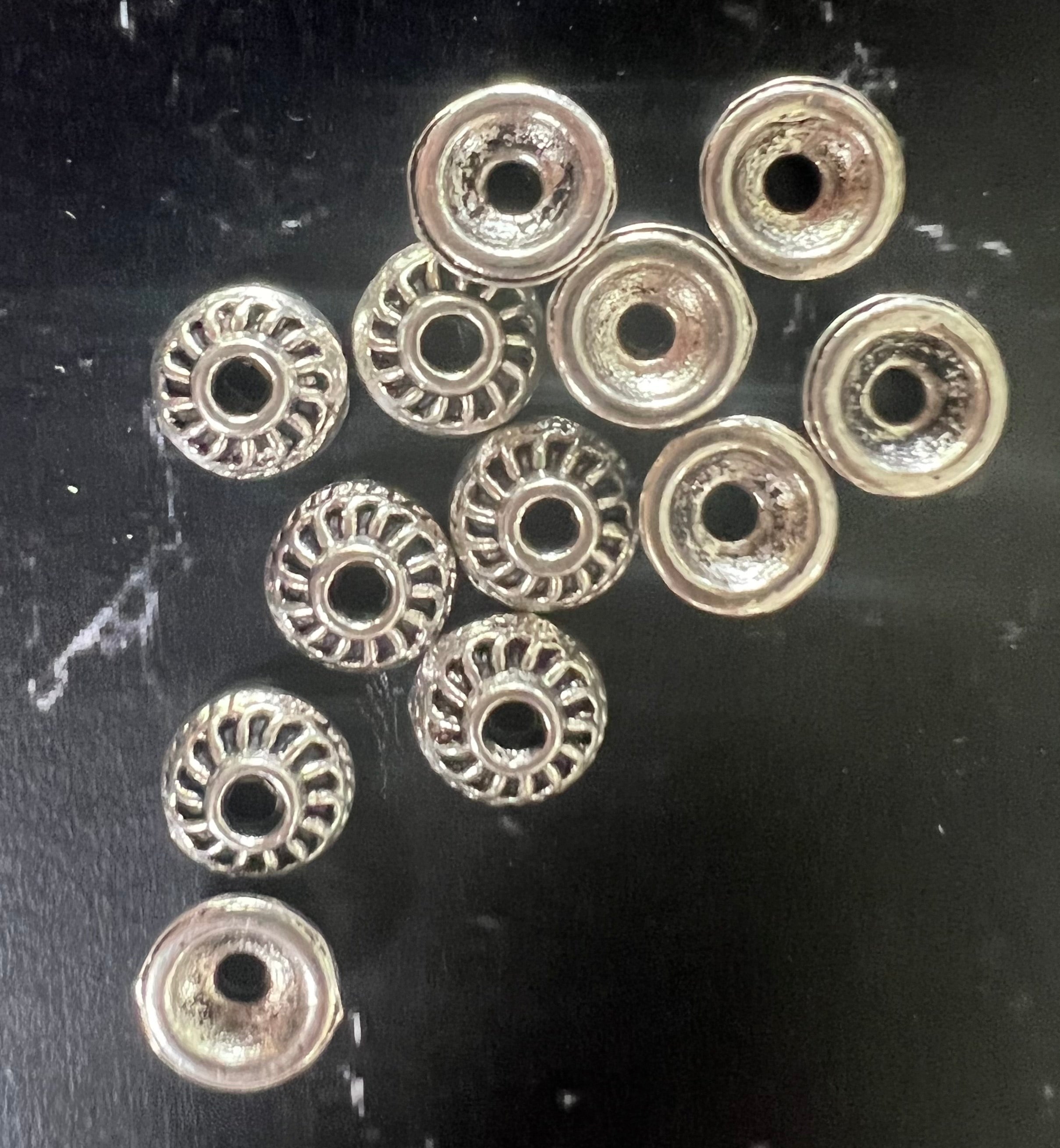 Couvre-perle rond tibétain