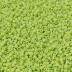 Delica 11 - Chartreuse mat opaque (4 g)