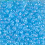 Goutte Miyuki Matte Transparent Aqua AB (3.4mm)