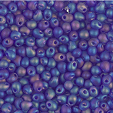 Goutte Miyuki Matte Transparent Cobalt AB (3,4mm)