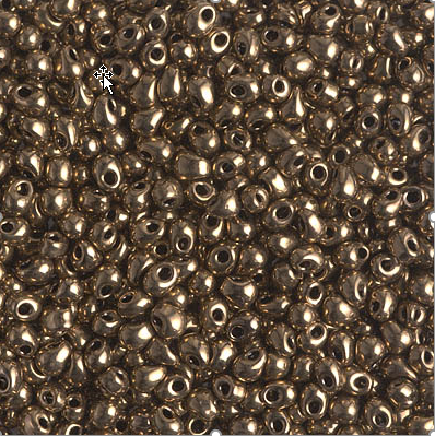 Goutte Miyuki Bronze Foncé Métallisé (2.8mm)