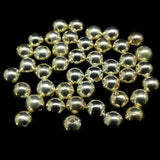 Embout  rond Argent Sterling 5 mm (la paire)