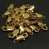 Fermoir - Mousqueton doré (à la pièce)