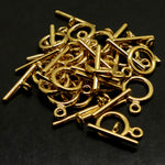 Fermoir - Collet Doré 9 mm (à la pièce)