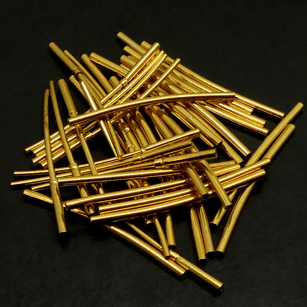 Fermoir - Coulissant doré pour fils et cables (à la pièce)