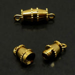 Fermoir - Vis dorée - 10 mm (à la pièce)