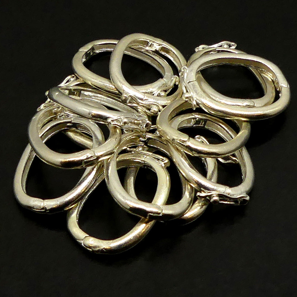 Fermoir - Raccourcisseur argenté (à la pièce)