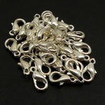 Fermoir - Mousqueton - argenté 10 x 5 mm (à la pièce)